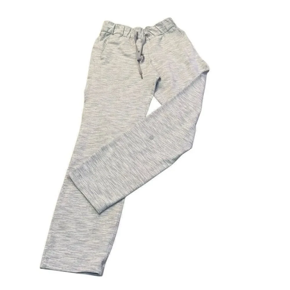 Lululemon Womens  On The Fly Pant Size 2 Wee Are From Space Nimbus Battleship